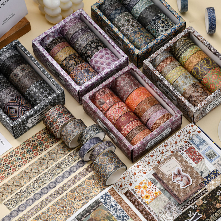 Exotic Charm Washi Tape Ethnic Style Vintage Craft
