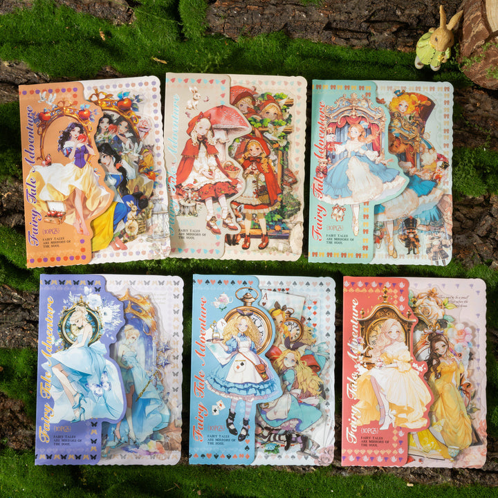 Fairy Tale Adventure PET Stickers Magical Characters Waterproof