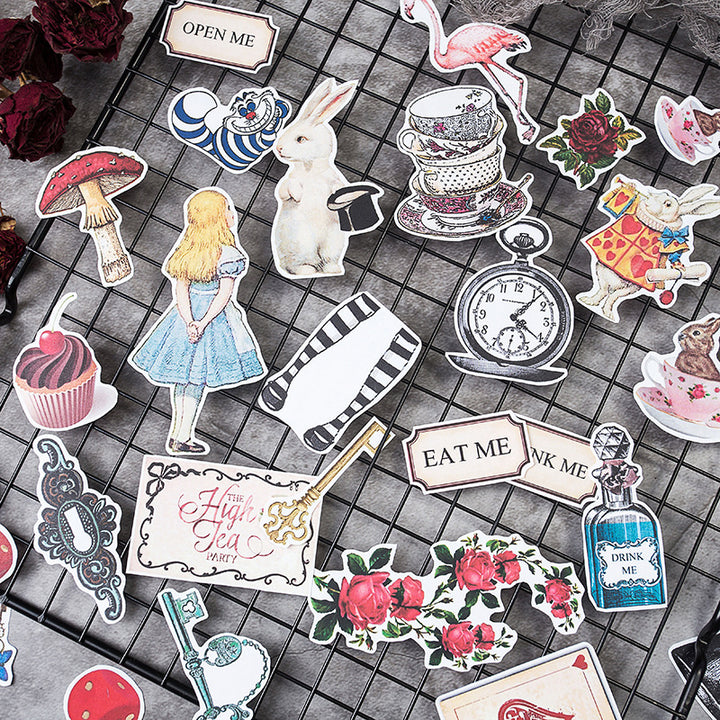 Fairy Tale Sticker Pack Wonderland Adventure Cute Girl Sticker