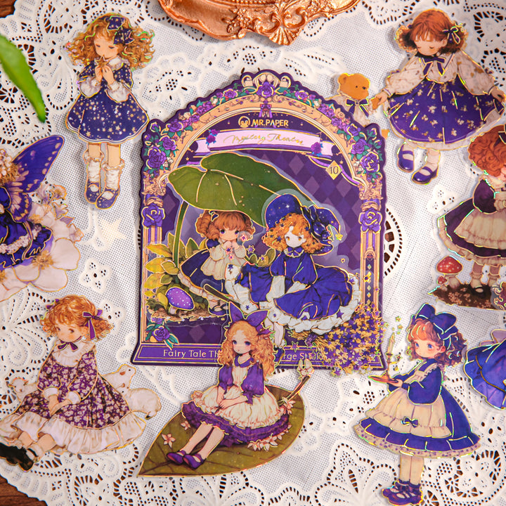 Fairy Tale Theater Series Decorative Stickers for Journaling