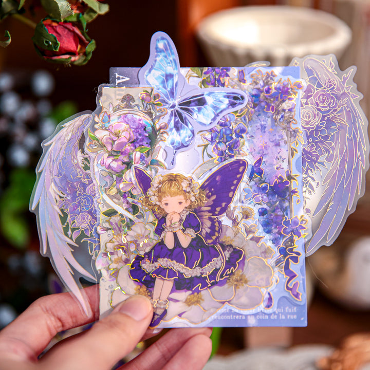 Fairy Tale Theater Series Kawaii Girls for Creative Collage