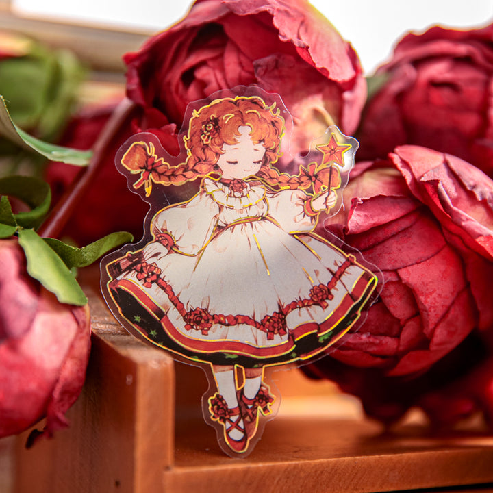 Fairy Tale Theater Series Lovely Cartoon Girls for Planners