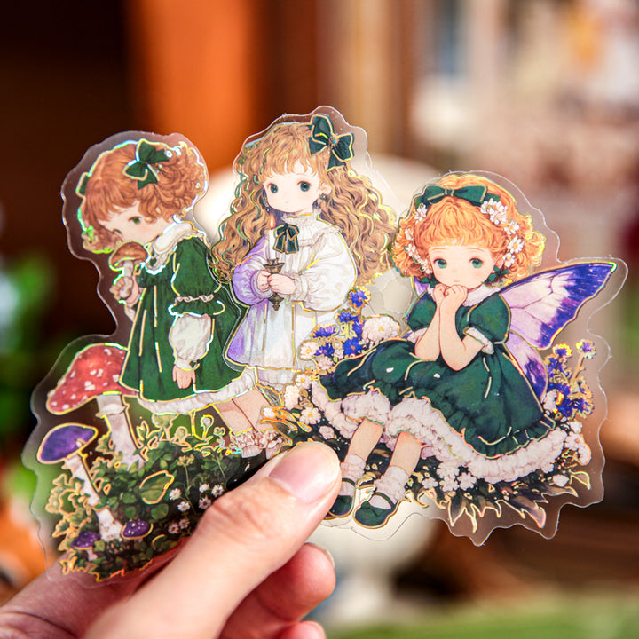 Fairy Tale Theater Series PVC Material for Decorative Diary