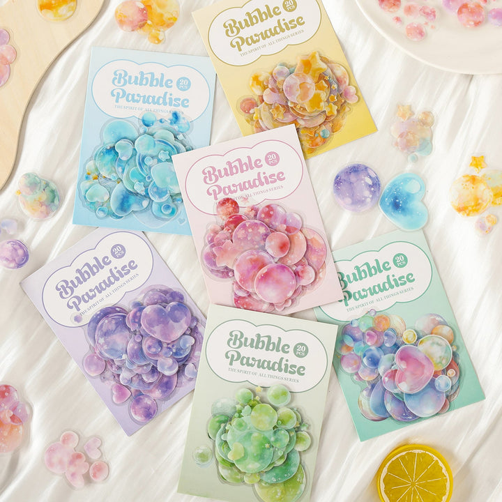 Fantasy PET Stickers Dream Bubble Series aesthetic sticker collection