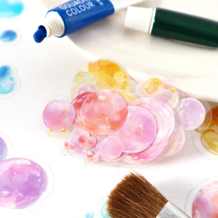 Fantasy PET Stickers Dream Bubble Series floating bubble theme