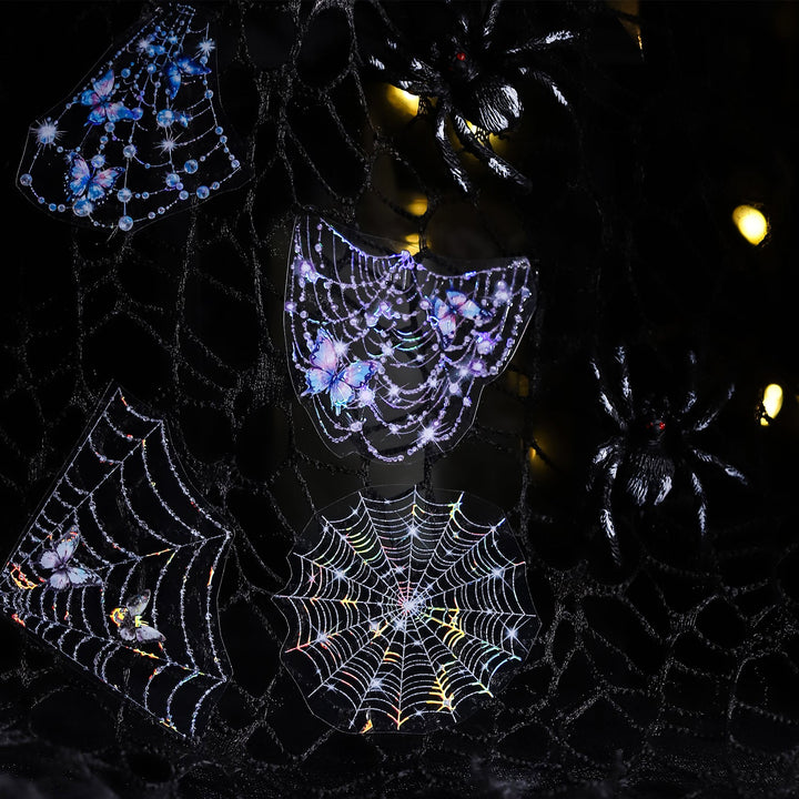 Fantasy Spider Web PET Tape for Artistic Projects