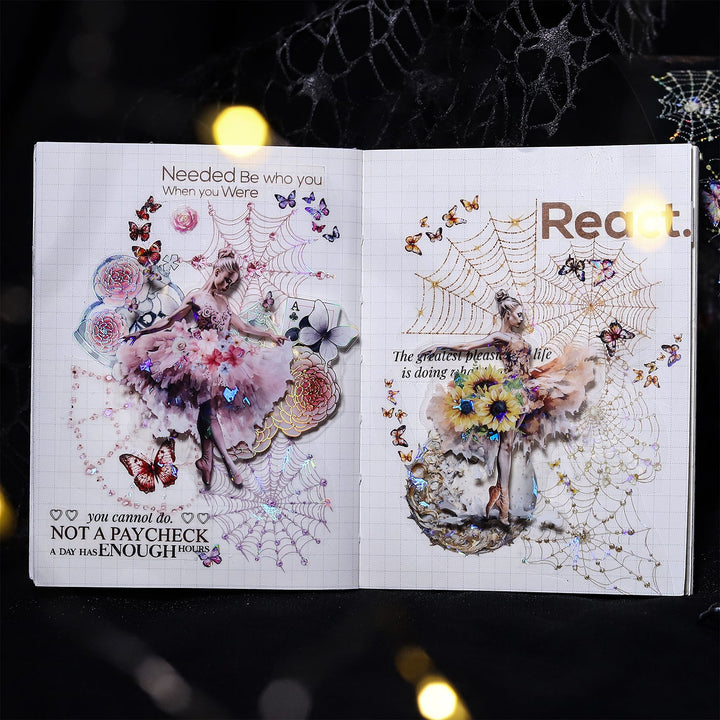 Fantasy Spider Web Tape for Scrapbooking