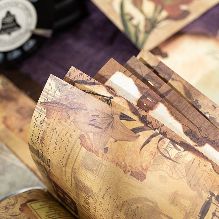 Far Chant Retro Paper for Custom Decoration