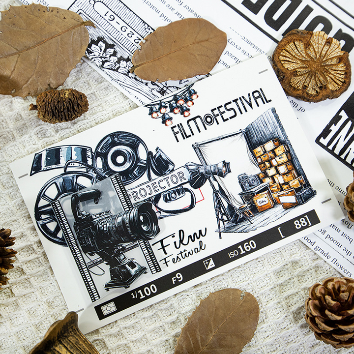 Film PET Tape Movie Scene Journal Material