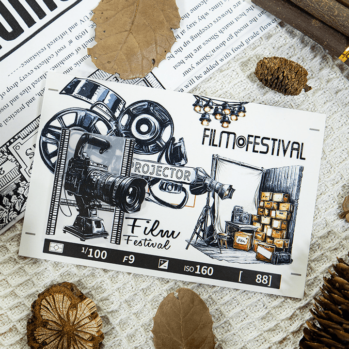 Film PET Tape Movie Studio Retro