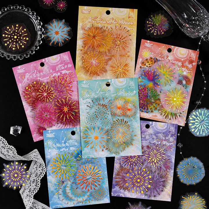 Fireworks Tape Fluorescent Night Language Festival for Crafting