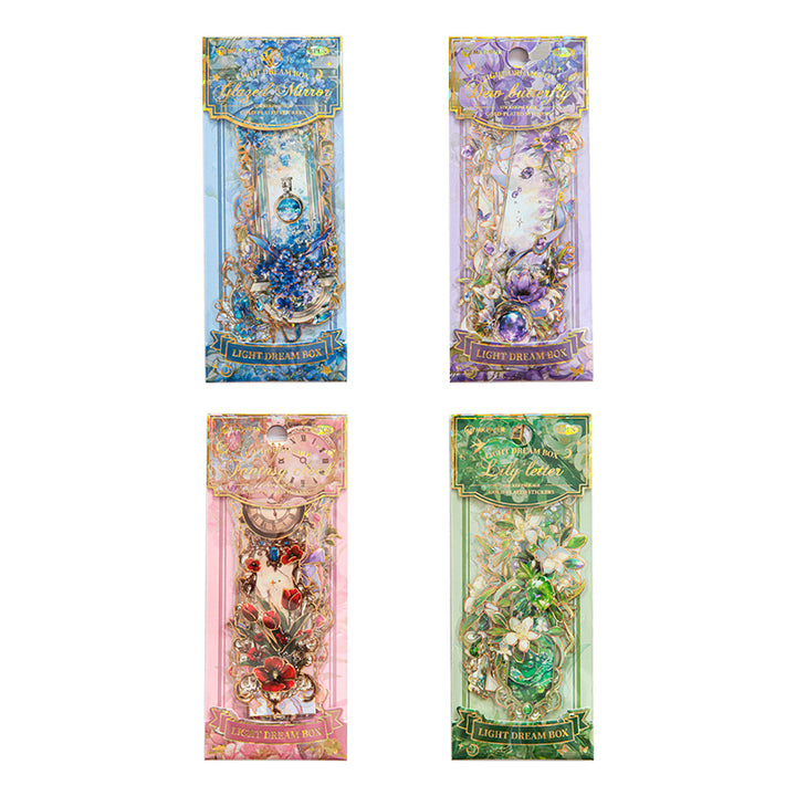 Floating Dream Box floral theme for scrapbookers
