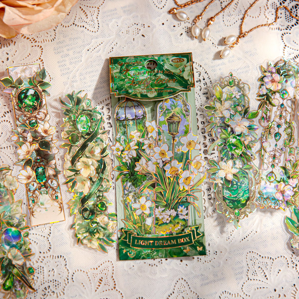 Floating Dream Box sticker pack fantasy floral insects
