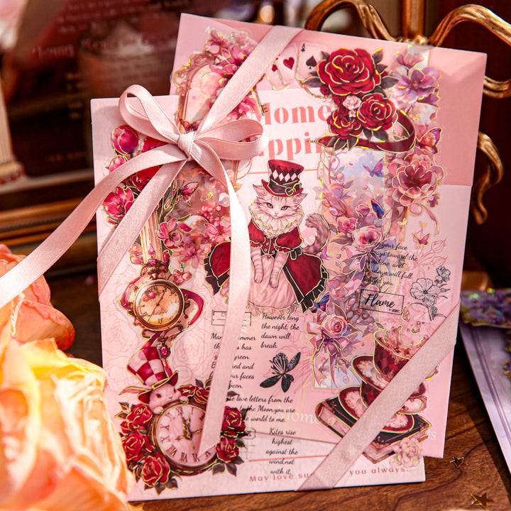 Floating Dream Box sticker pack for beginner journal