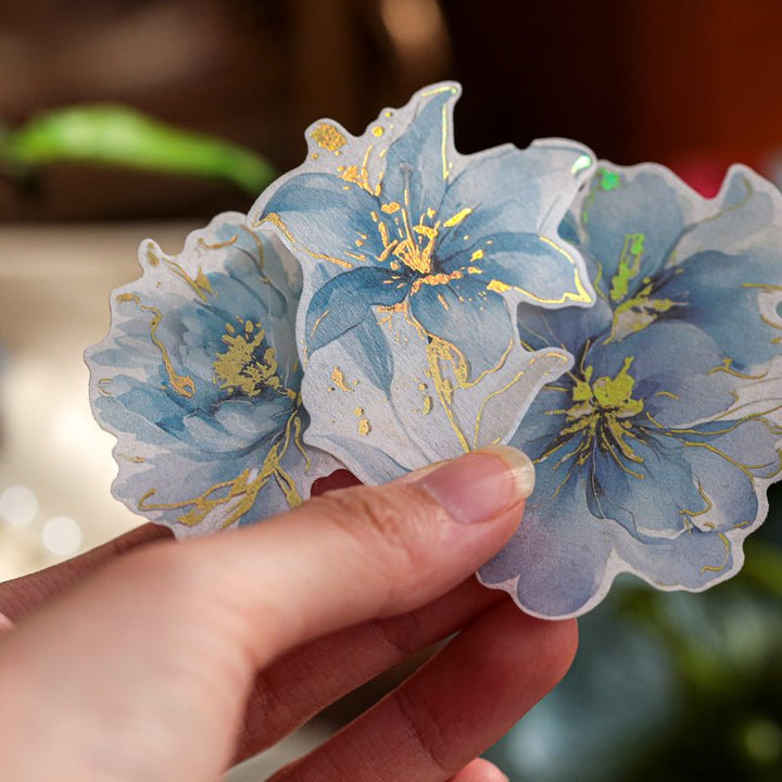 Floating Flower Gilded floral decor suitable for phone case customization