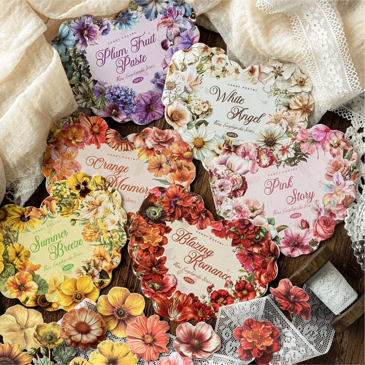 Flower Catalog Floral Craft Paper Vintage Collection