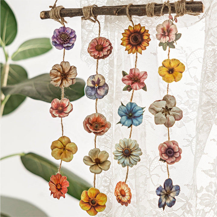 Flower Catalog Vintage Plant Paper Scrapbook Kit