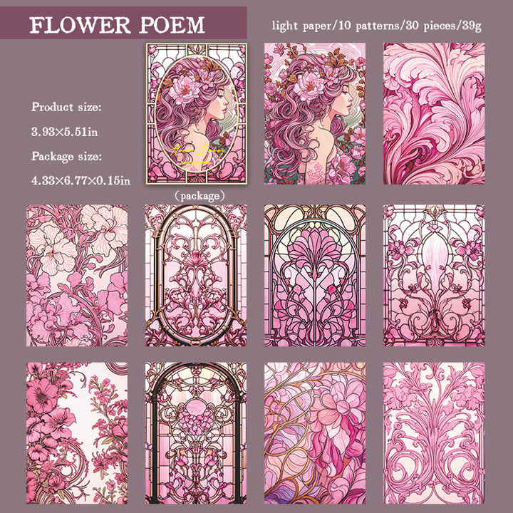 Flower Fairyland Journal Decoration