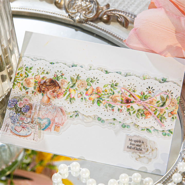 Flower Tapes Blossom Dream Series Scrapbooking PET Adhesive Tapes