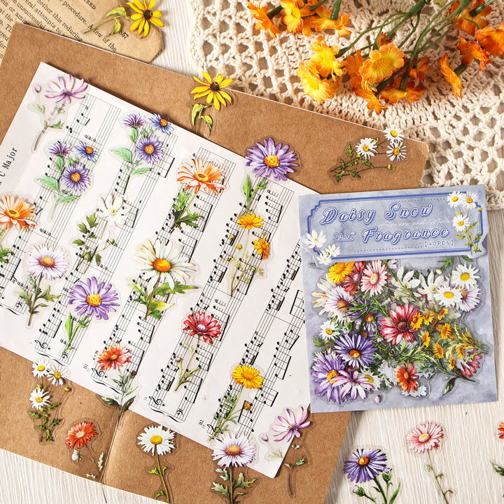 Flowers Dreams Decorative Stickers Garden Theme