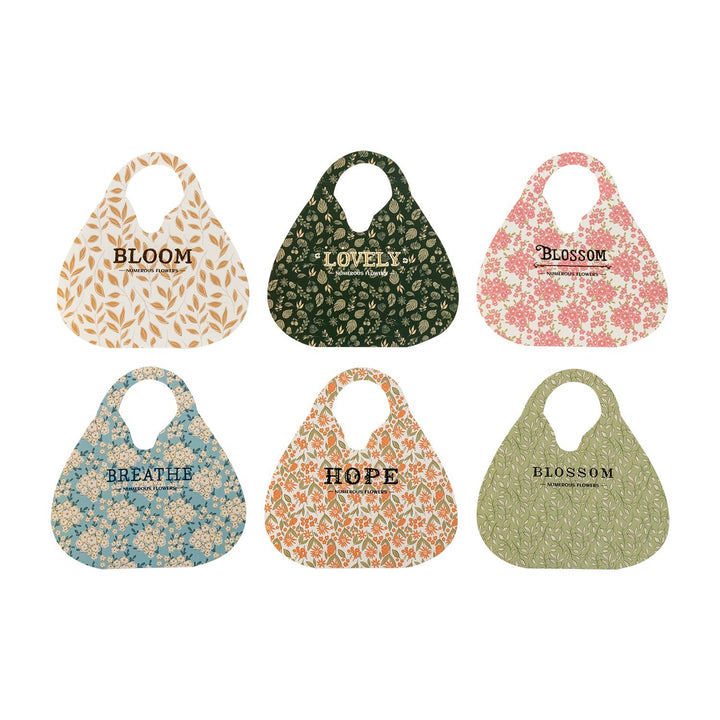 Flowers Embroider Cardstock Stickers Scrapbooking Essentials