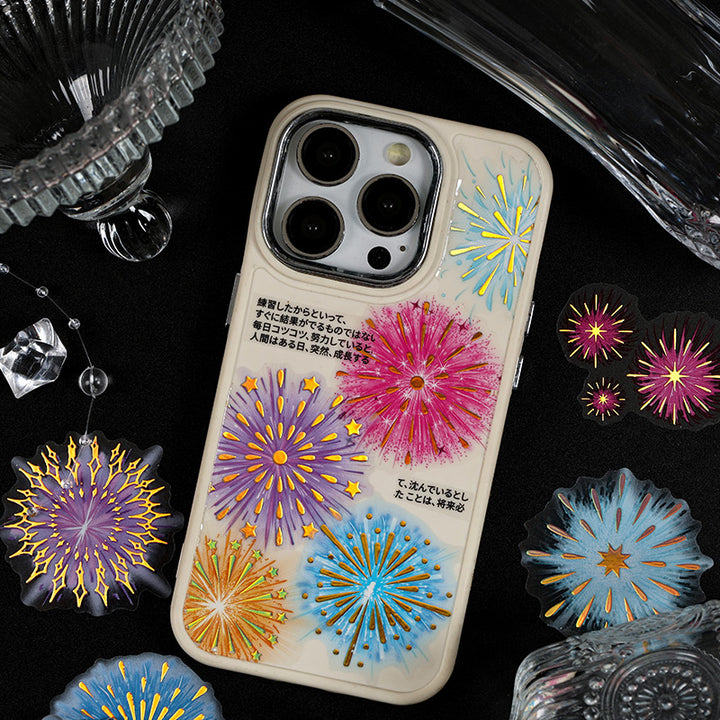 Fluorescent Night Fireworks Tape for Art Projects and Scrapbook