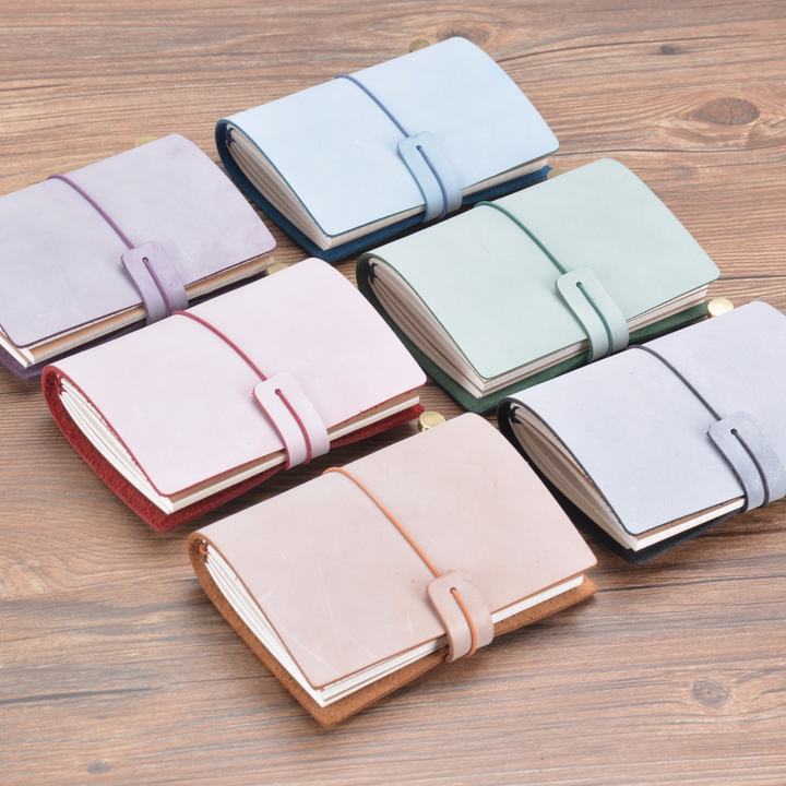 Fog Wax Leather Journal for Travel 6 Styles