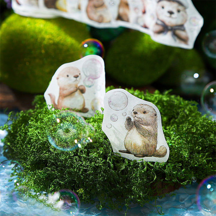 Forest Animal Society Washi Tapes Cute Animal Nature Theme for Crafting Projects