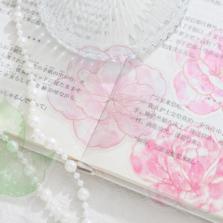 Forest Mist Watercolor Stickers for Junk Journal Lovers
