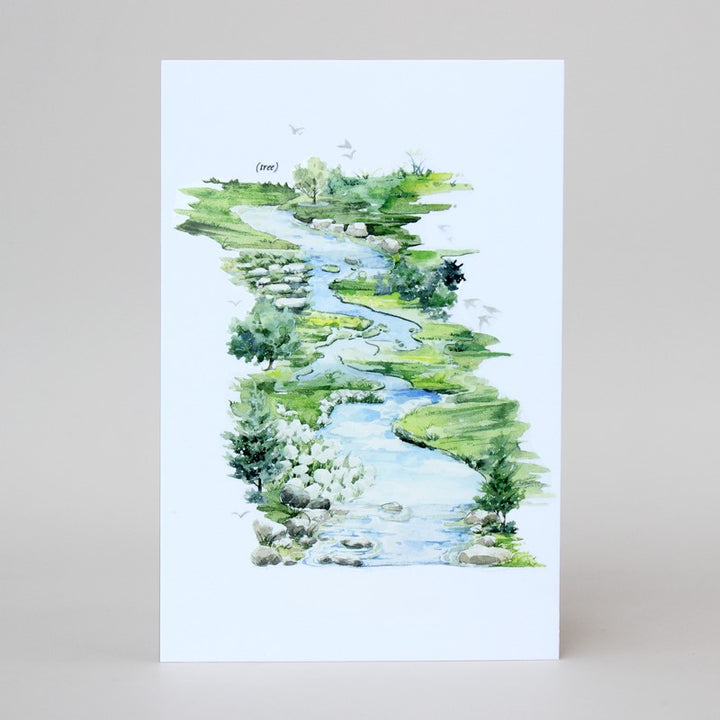 Forest Washi Tape Tiny Woodland Scenery Cute Forest Art