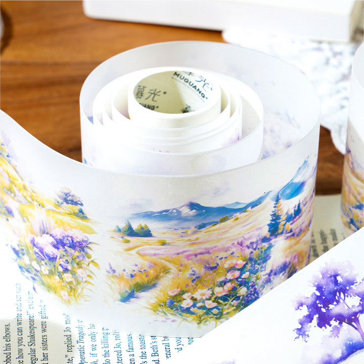 Forest Washi Tape Wild Mountain Forest Journaling Use