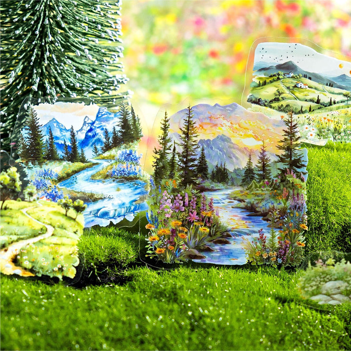 Forest and Forest PET Stickers for Scrapbooking and DIY Crafts