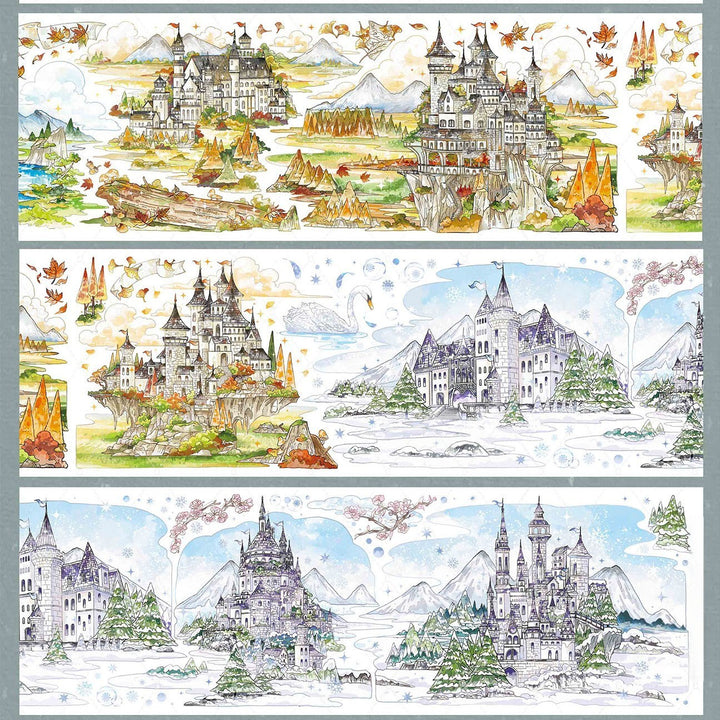 Four Seasons Linlang Decorative Tape Craft Projects