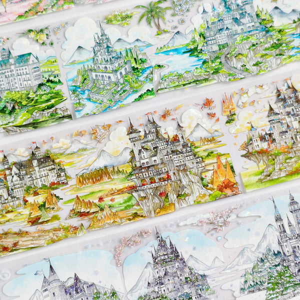 Four Seasons Linlang Decorative Tape Suitable for Junk Journal
