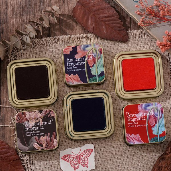 Fragrance Ink Pad with Metal Tin Packaging