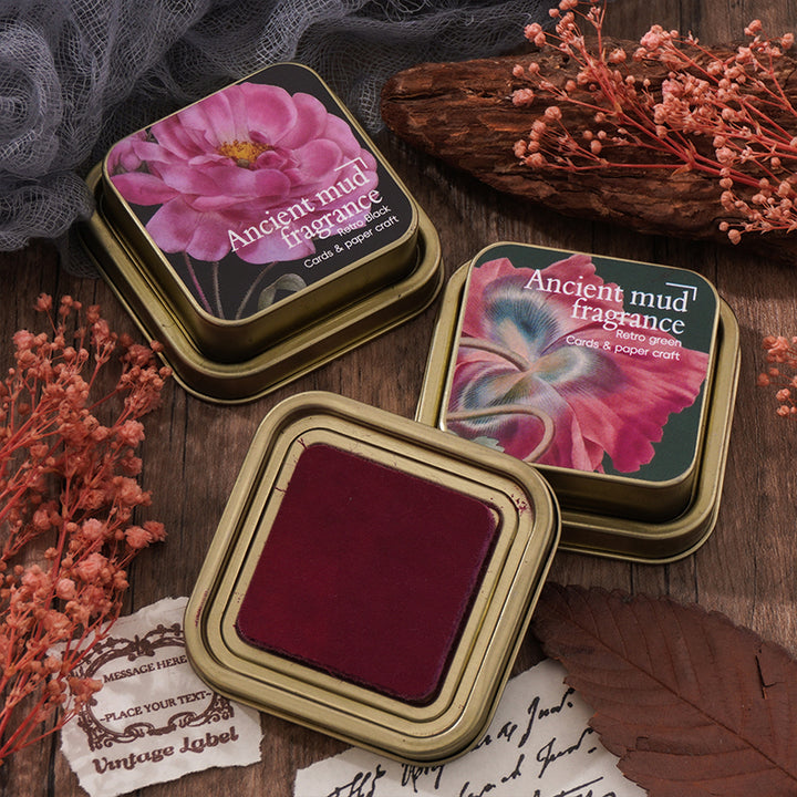 Fragrance Vintage Ink Pad Oil Based Texture