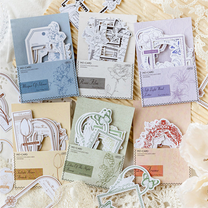 Frame Series Artistic Stickers For Phone Case Decor