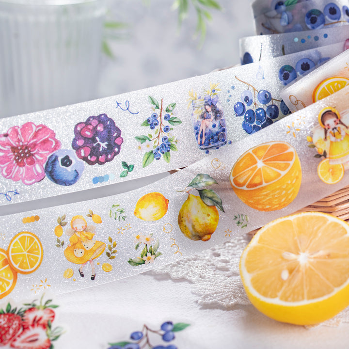 Fruit Tape Sweet fruit favor collection Cute Design Summer Fruit PET Roll
