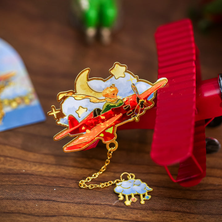 Galaxy Encounter Series Premium Floral Hollow Metal Bookmarks