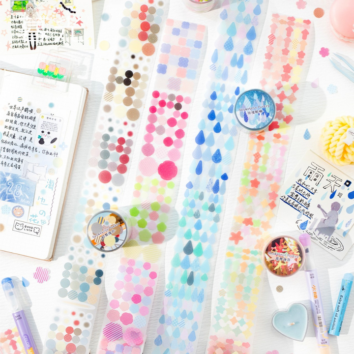Geometry Poetry Tape Perfect for Art Projects and Decoration
