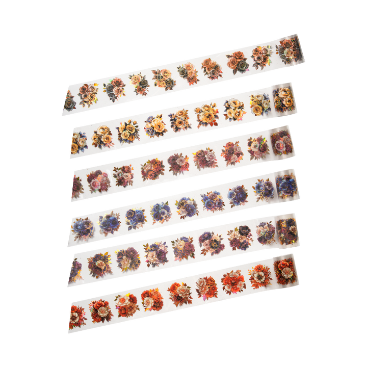 Gilded Flower foil floral tape for scrapbook use