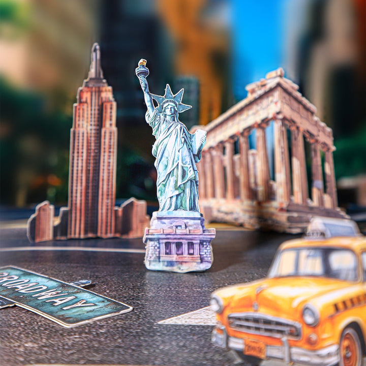 Global Comic Tour Paper Stickers DIY Scrapbook