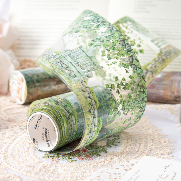 Go Swing Together PET Tape Decorative Plant and Flower Art