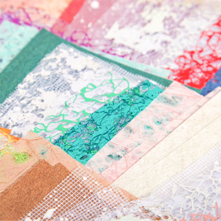 Gold Foil Series Artistic Paper for Journals DIY Collage Craft