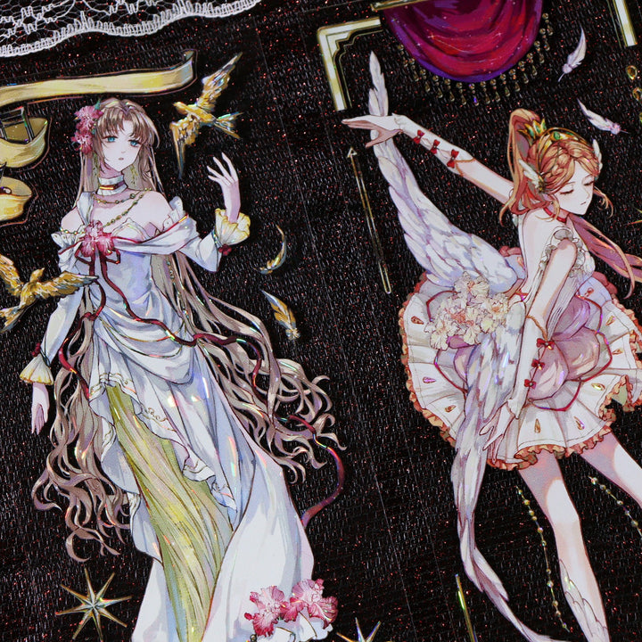 Gothic series PET Tape suitable for diary decoration projects