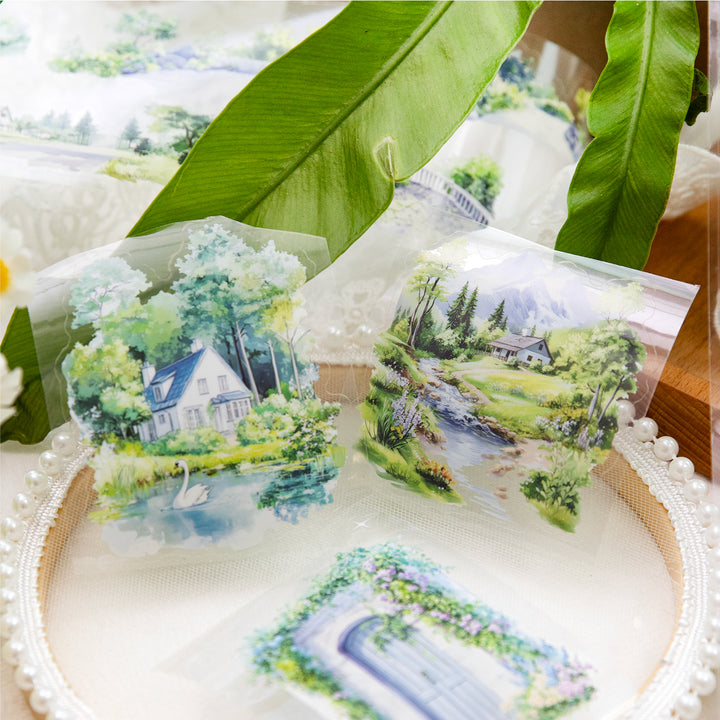 Greenery Collection PET Tapes For Planners