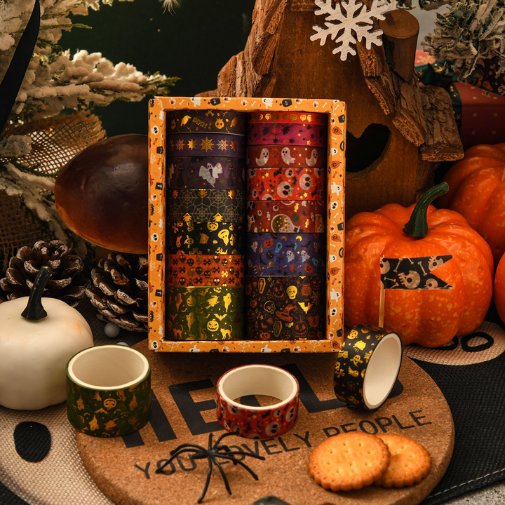 Halloween Carnival DIY Washi Tape Set Festival Ghost Magic Theme