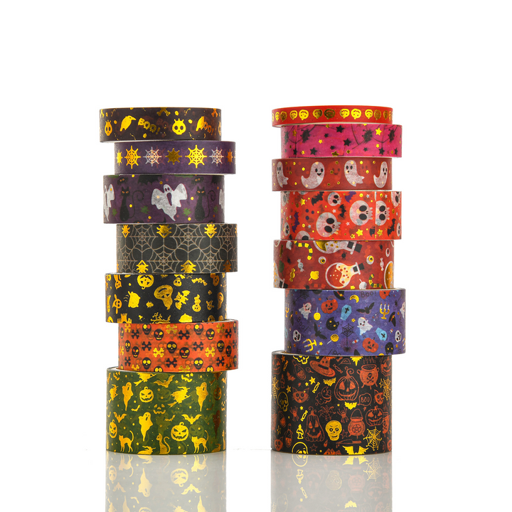 Halloween Carnival Scrapbook Tape Ideal for Journals and Diaries