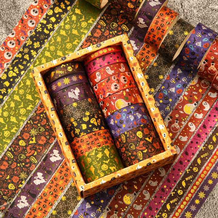 Halloween Carnival Washi Tape Set Magic Festival Scrapbooking
