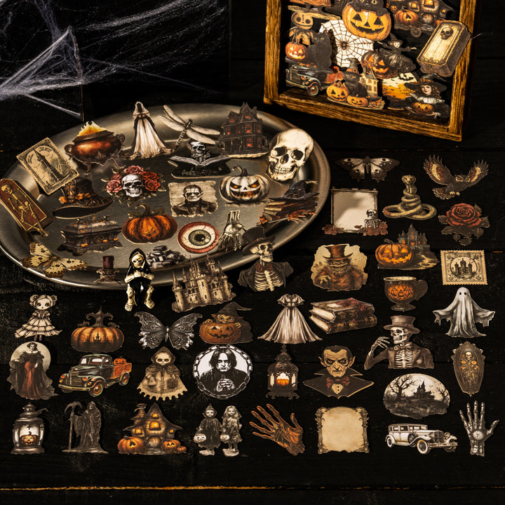 Halloween Kit Phantom's Vintage Chronicle Storytelling Craft Papers